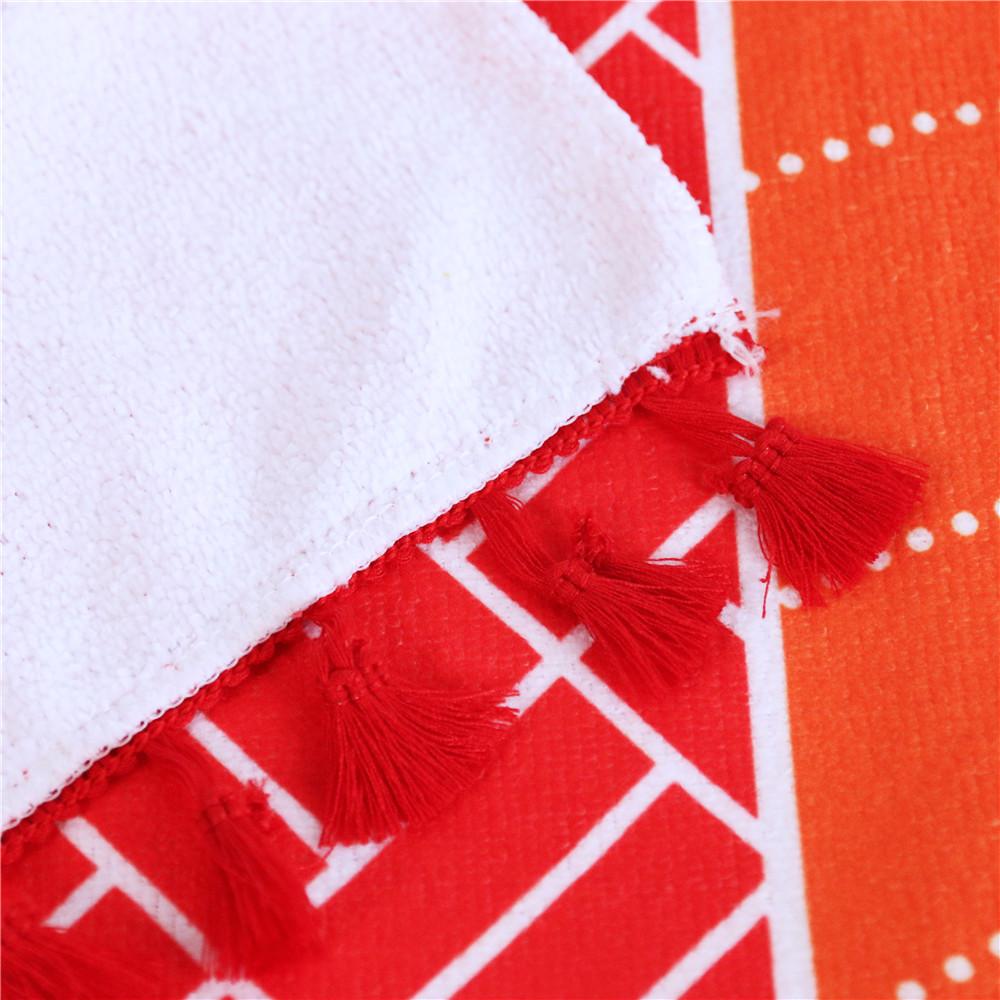 Chakra Rainbow Stripes Beach Towel For Adults Mandala Blanket Microfiber Rectangle Bohemian Tapestry Yoga Mat